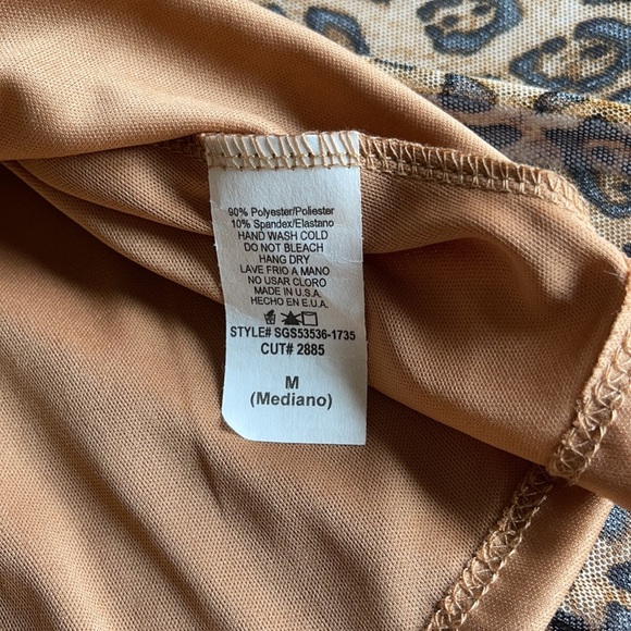 *BRAND NEW* PLEASE BUY, moving! Size M Leopard Print Midi Skirt - Picture 5 of 6